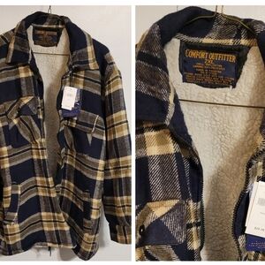 Flannel Irregular Work Shirts/Jacket